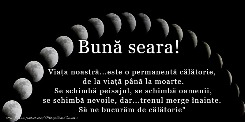 O seara minunata prieteni!