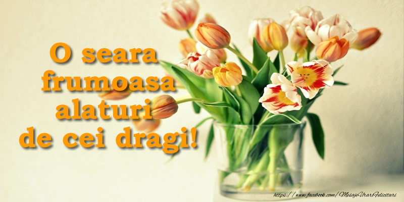 O seara frumoasa alaturi de cei dragi!