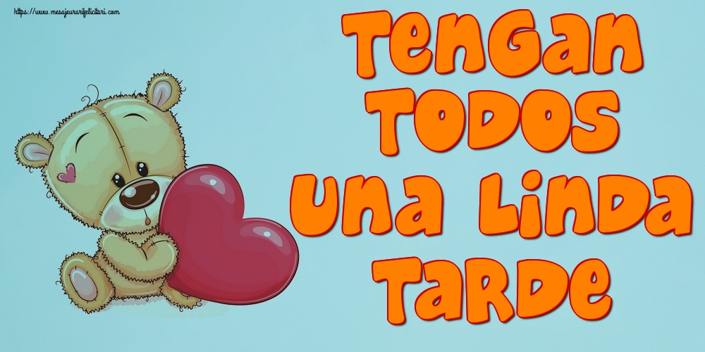 Buna seara in Spaniola - Tengan todos una linda tarde