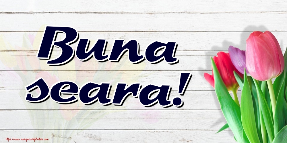 Buna seara!