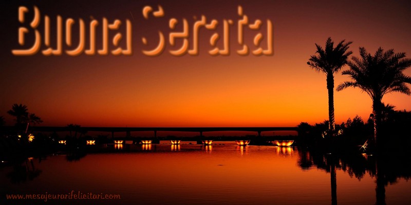 Felicitari de buna seara in Italiana - Buona Serata