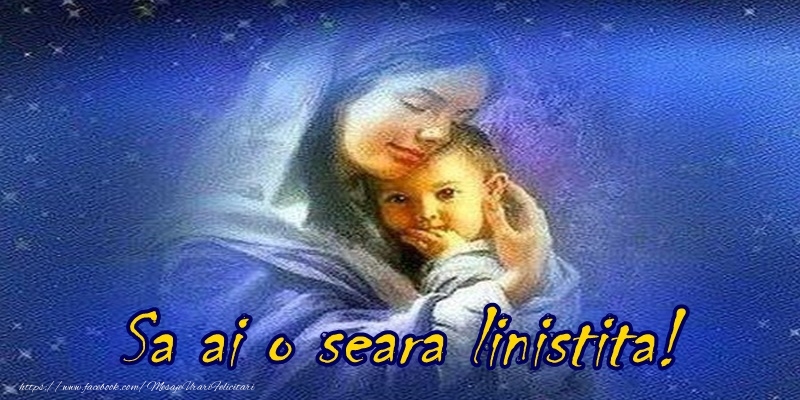 Va doresc o seara linisitita!