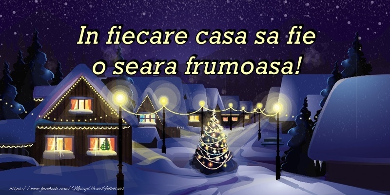 Va doresc o seara linisitita!