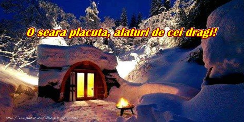 Va doresc o seara linisitita!