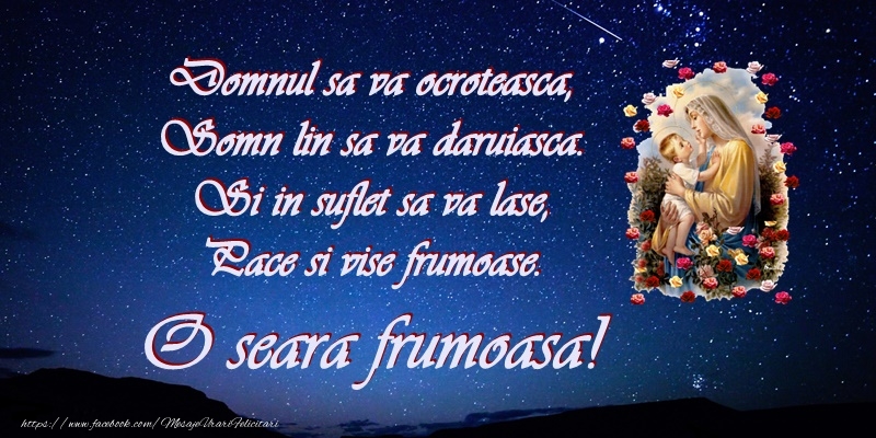 Va doresc o seara linisitita!