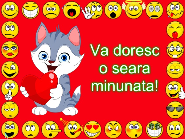 Va doresc o seara minunata !