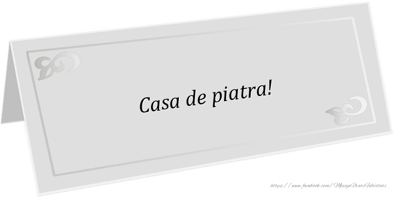 Casa de piatra!