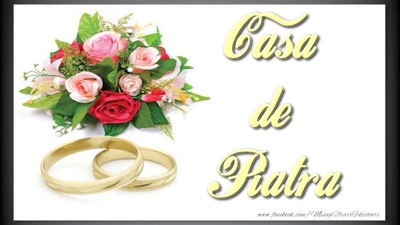 Felicitari de Casatorie - Casa de piatra! - mesajeurarifelicitari.com