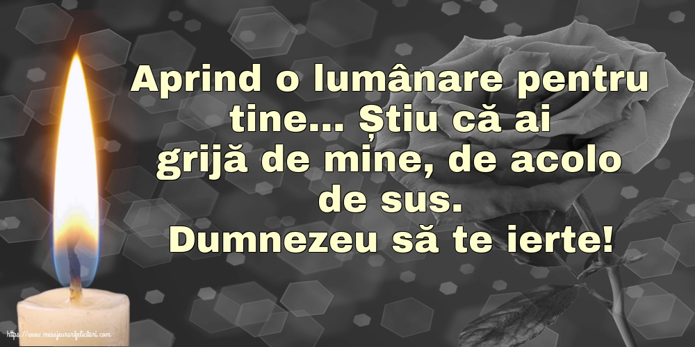Dumnezeu să te ierte!