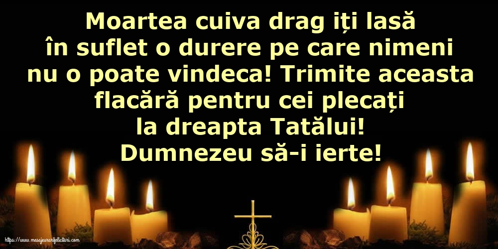 Comemorare Dumnezeu să-i ierte!