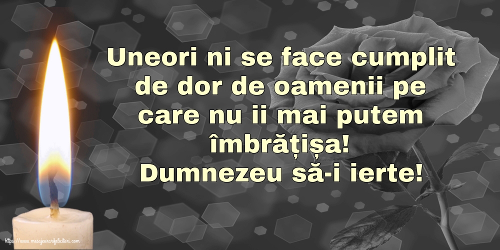Comemorare Dumnezeu să-i ierte!