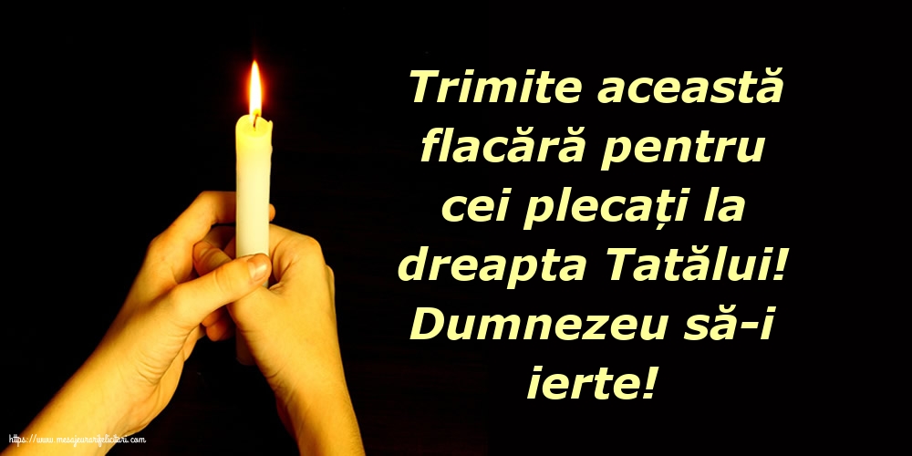 Comemorare Dumnezeu să-i ierte!