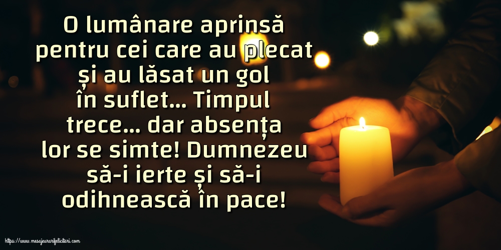 Comemorare Dumnezeu să-i ierte și să-i odihnească în pace!