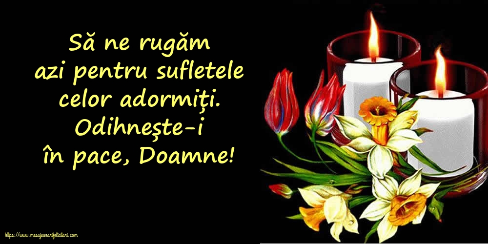 Odihnește-i în pace, Doamne!