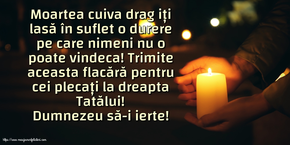 Comemorare Dumnezeu să-i ierte!