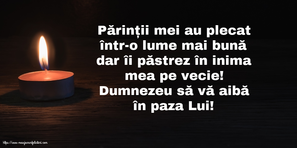 Imagini de Comemorare - Dumnezeu să vă aibă în paza Lui! - mesajeurarifelicitari.com