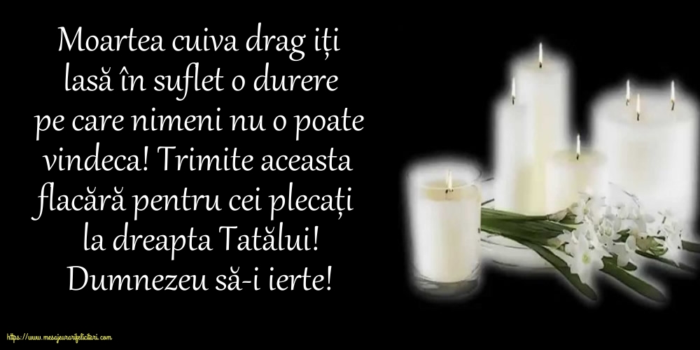 Comemorare Dumnezeu să-i ierte!