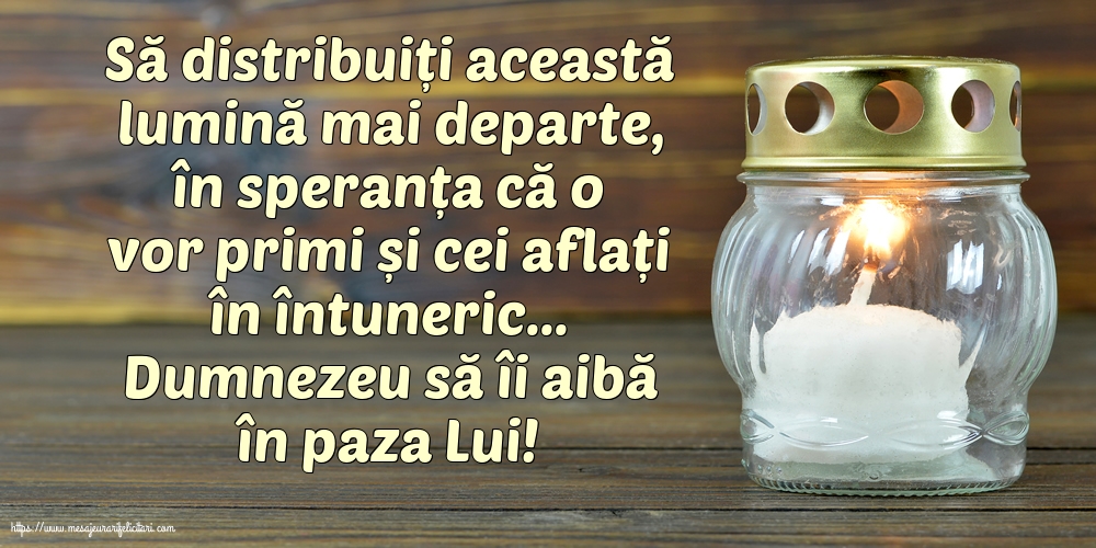 Comemorare Dumnezeu să îi aibă în paza Lui!
