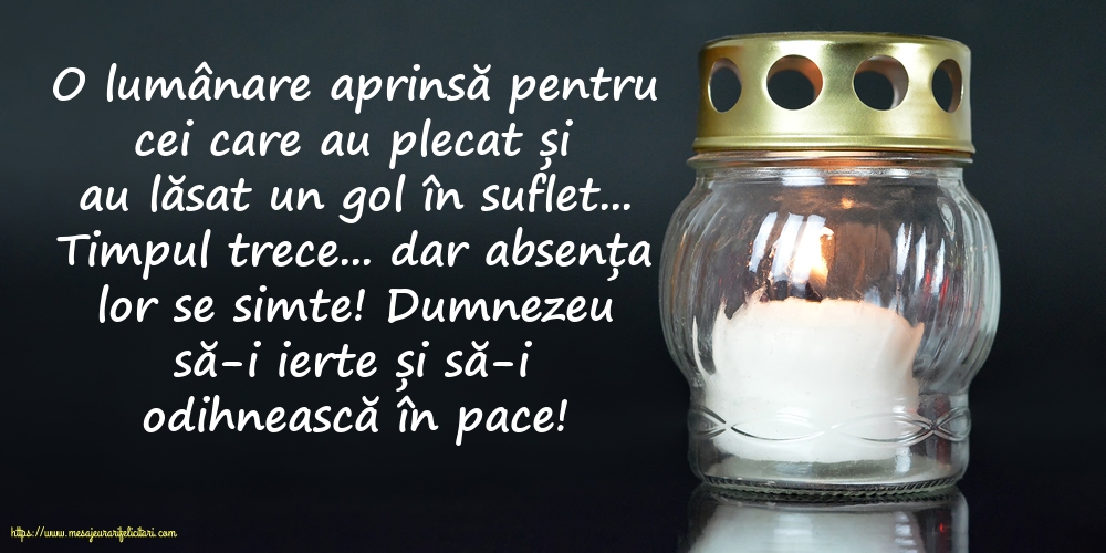 Comemorare Dumnezeu să-i ierte și să-i odihnească în pace!