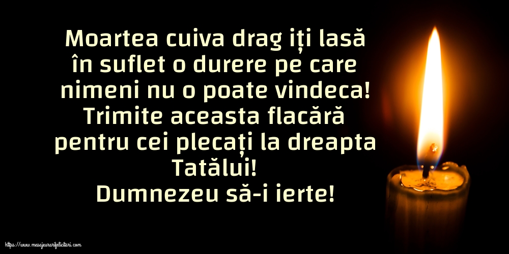 Comemorare Dumnezeu să-i ierte!