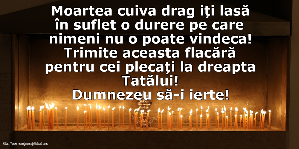 Comemorare Dumnezeu să-i ierte!