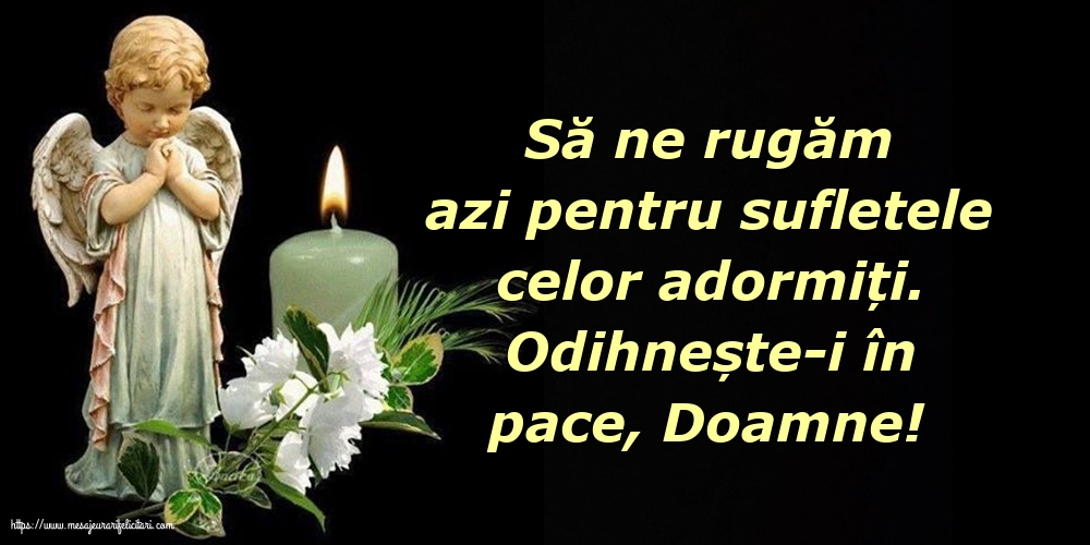 Comemorare Odihnește-i în pace, Doamne!
