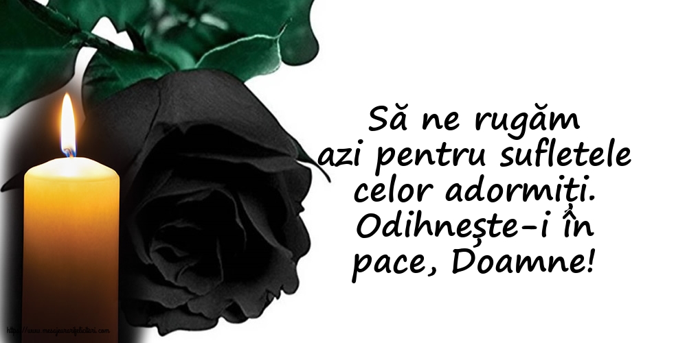 Comemorare Odihnește-i în pace, Doamne!