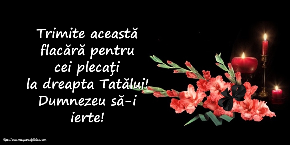 Comemorare Dumnezeu să-i ierte!