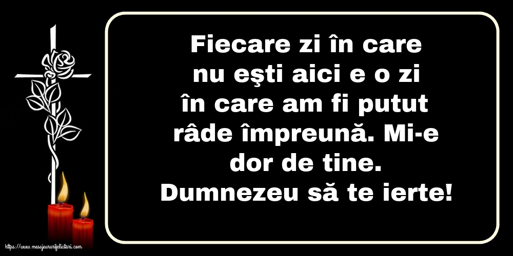 Dumnezeu să te ierte!