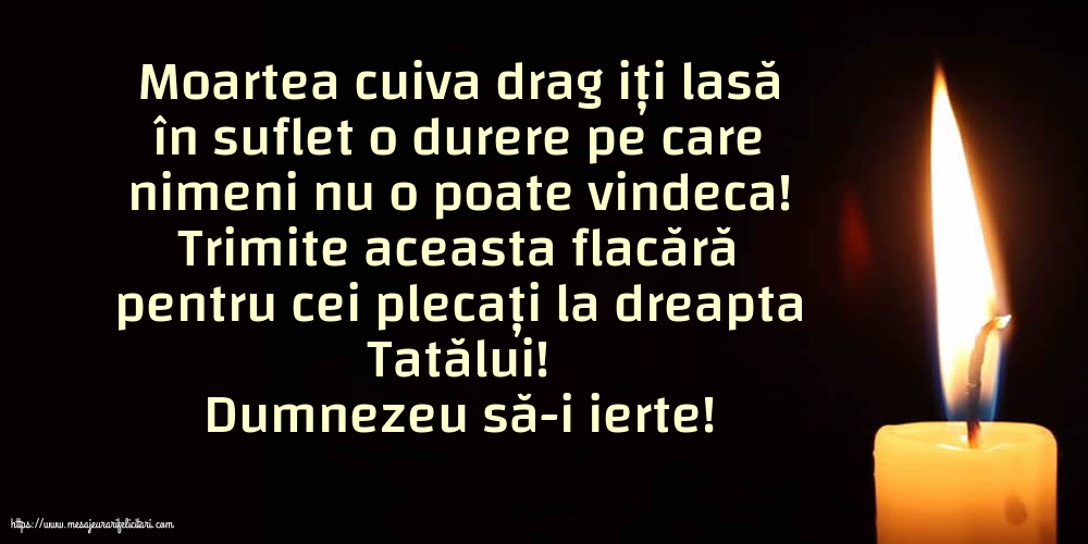 Comemorare Dumnezeu să-i ierte!