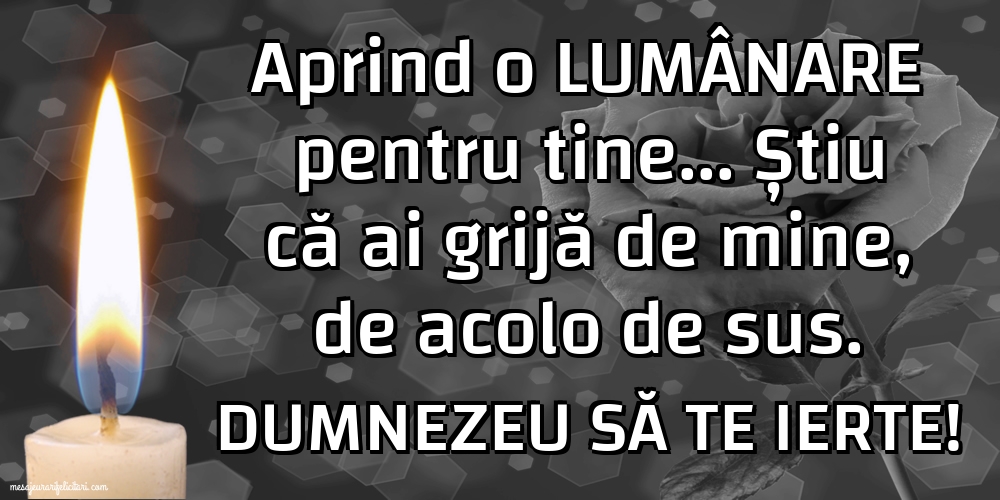 Dumnezeu să te ierte!