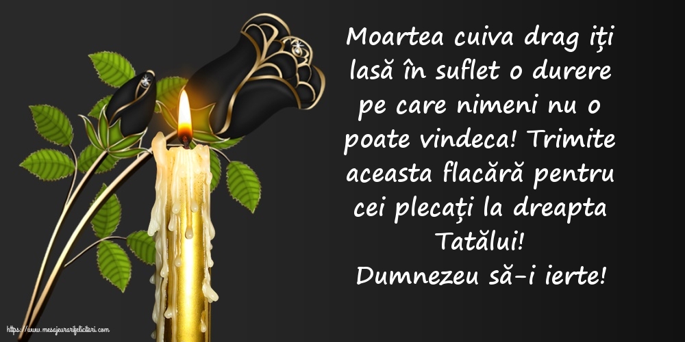 Comemorare Dumnezeu să-i ierte!