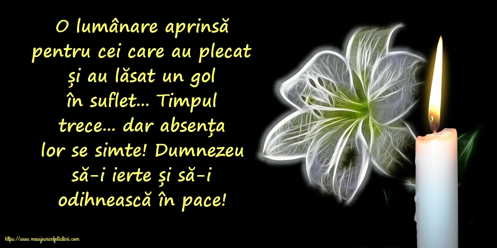 Comemorare Dumnezeu să-i ierte și să-i odihnească în pace!