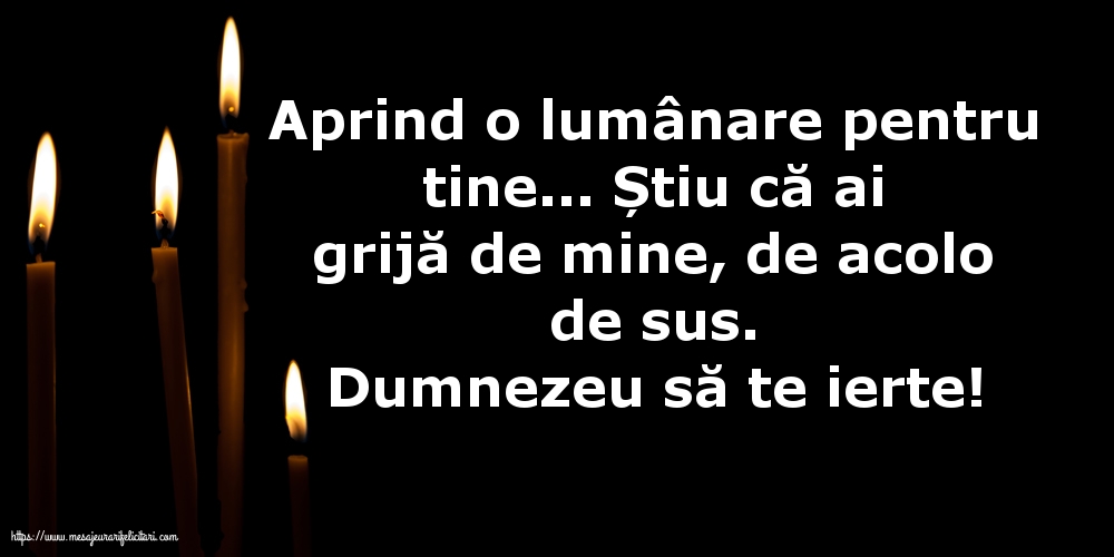 Dumnezeu să te ierte!