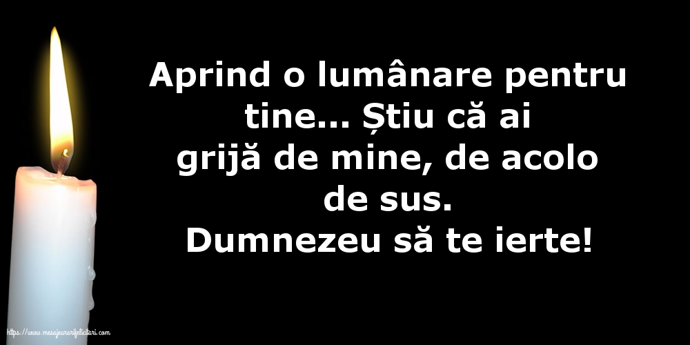 Dumnezeu să te ierte!