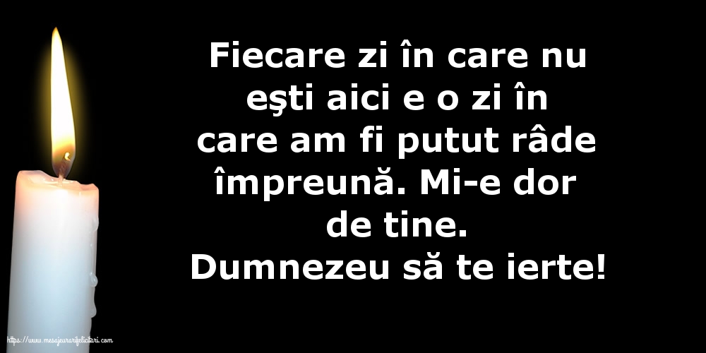 Dumnezeu să te ierte!