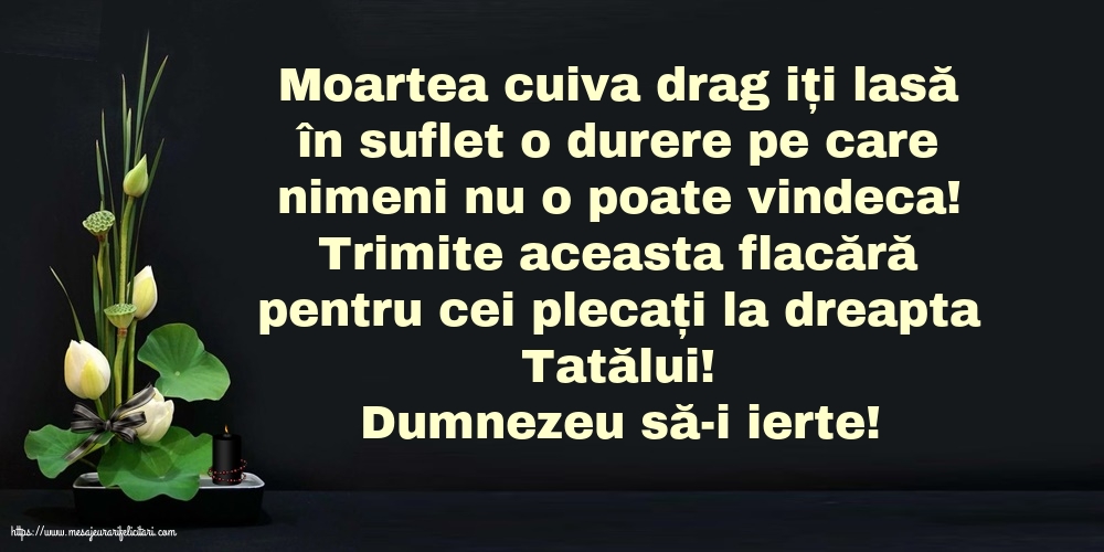 Comemorare Dumnezeu să-i ierte!