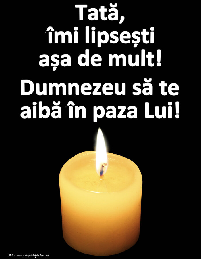 Comemorare Tată, îmi lipsești așa de mult! Dumnezeu să te aibă în paza Lui!
