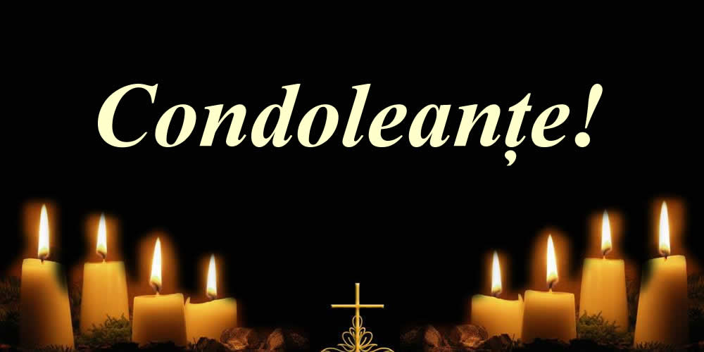 Condoleanțe!