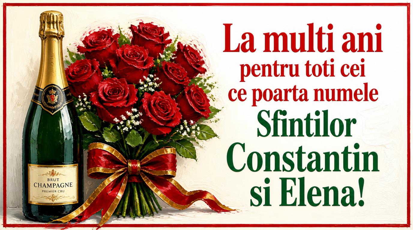La multi ani Constantin si Elena!
