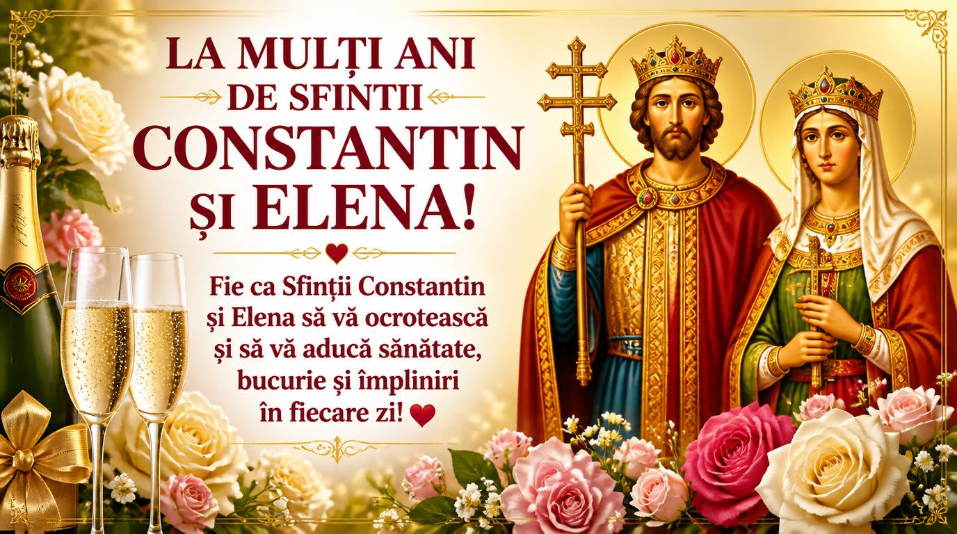 La multi ani Constantin si Elena!