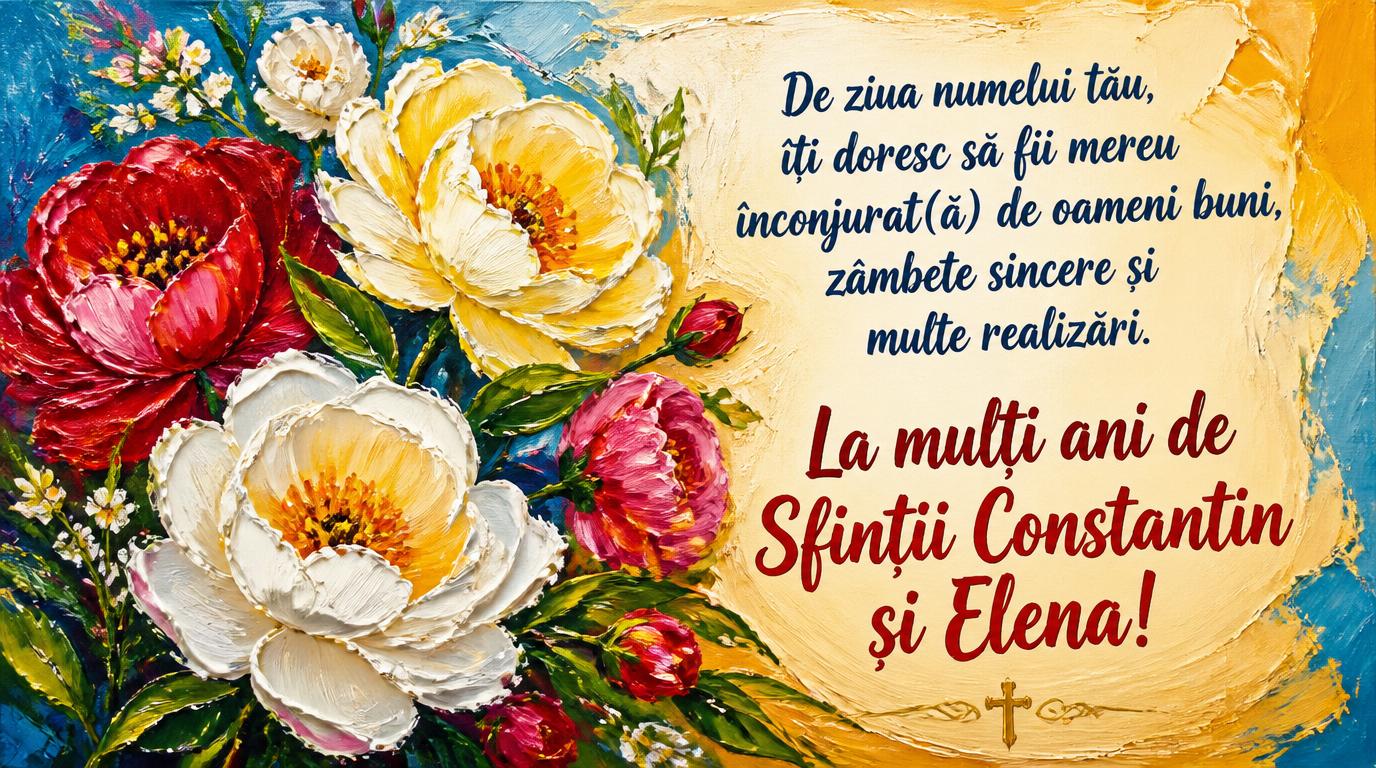 La multi ani Constantin si Elena!