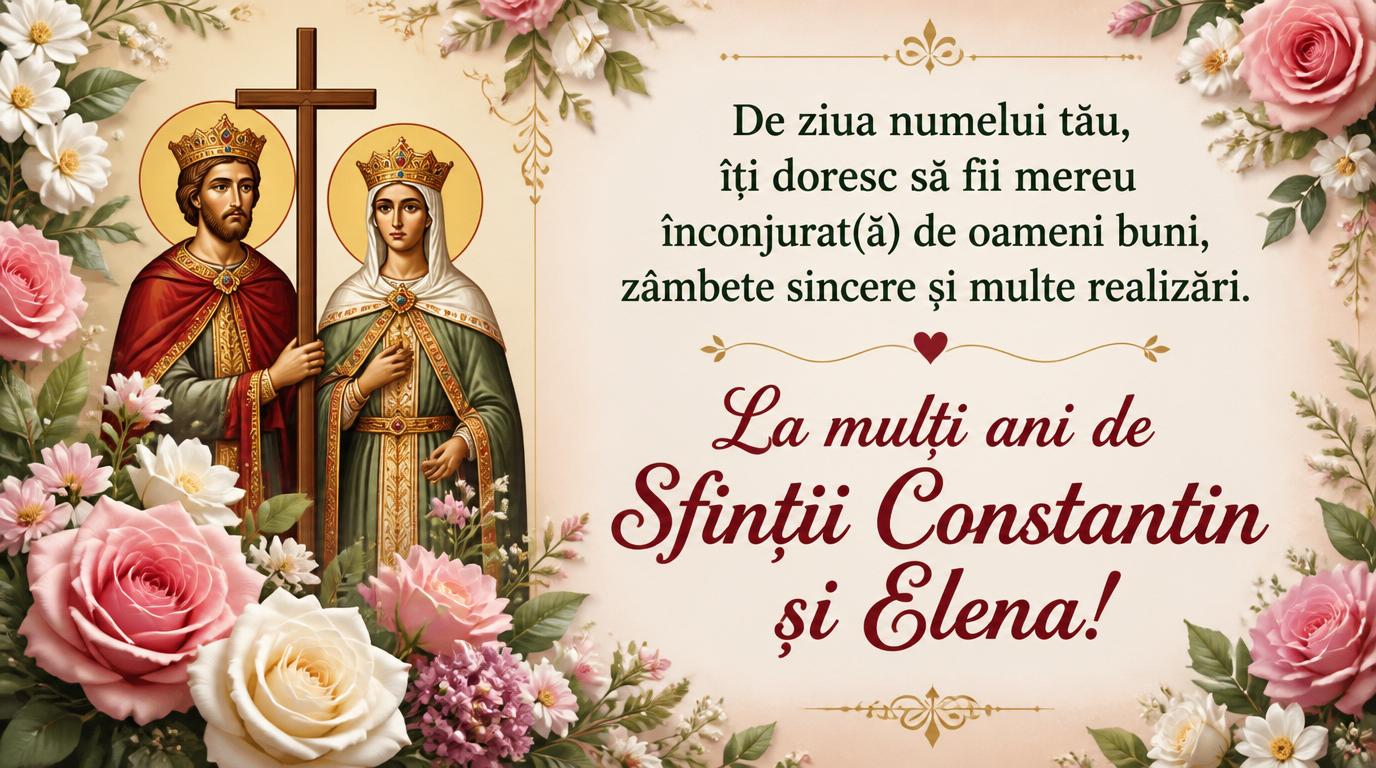 La multi ani Constantin si Elena!