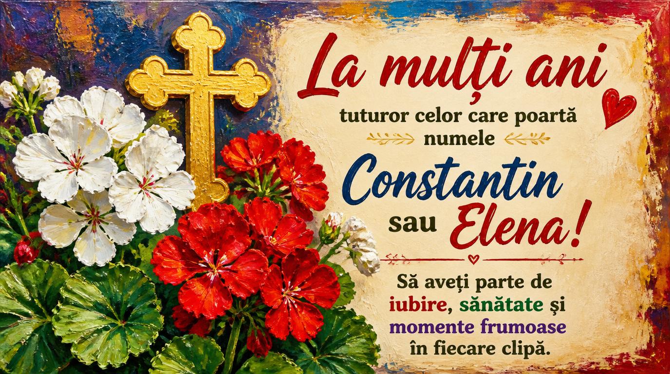 La multi ani Constantin si Elena!