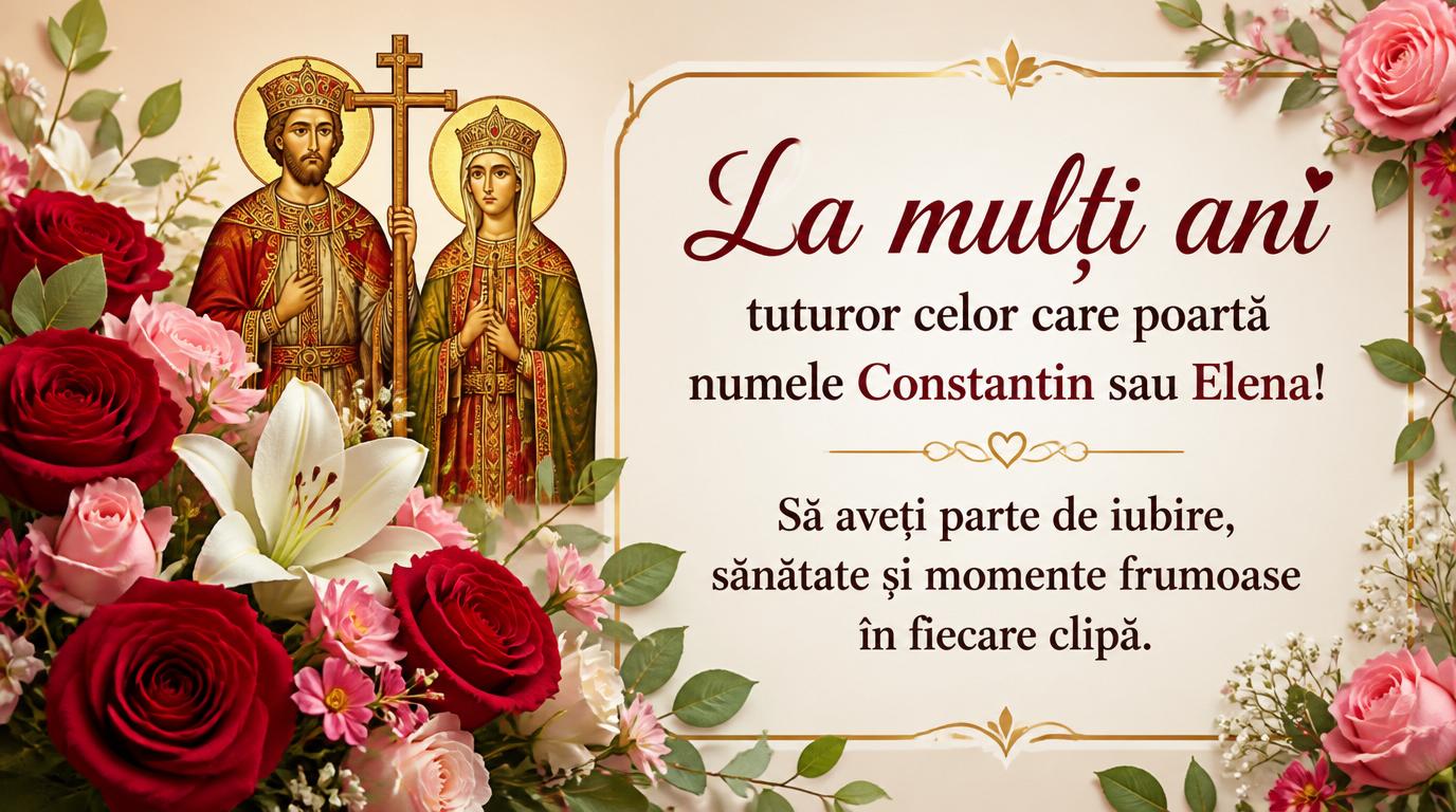 La multi ani Constantin si Elena!