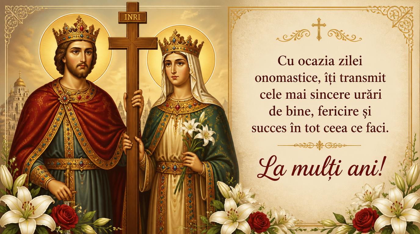 La multi ani Constantin si Elena!