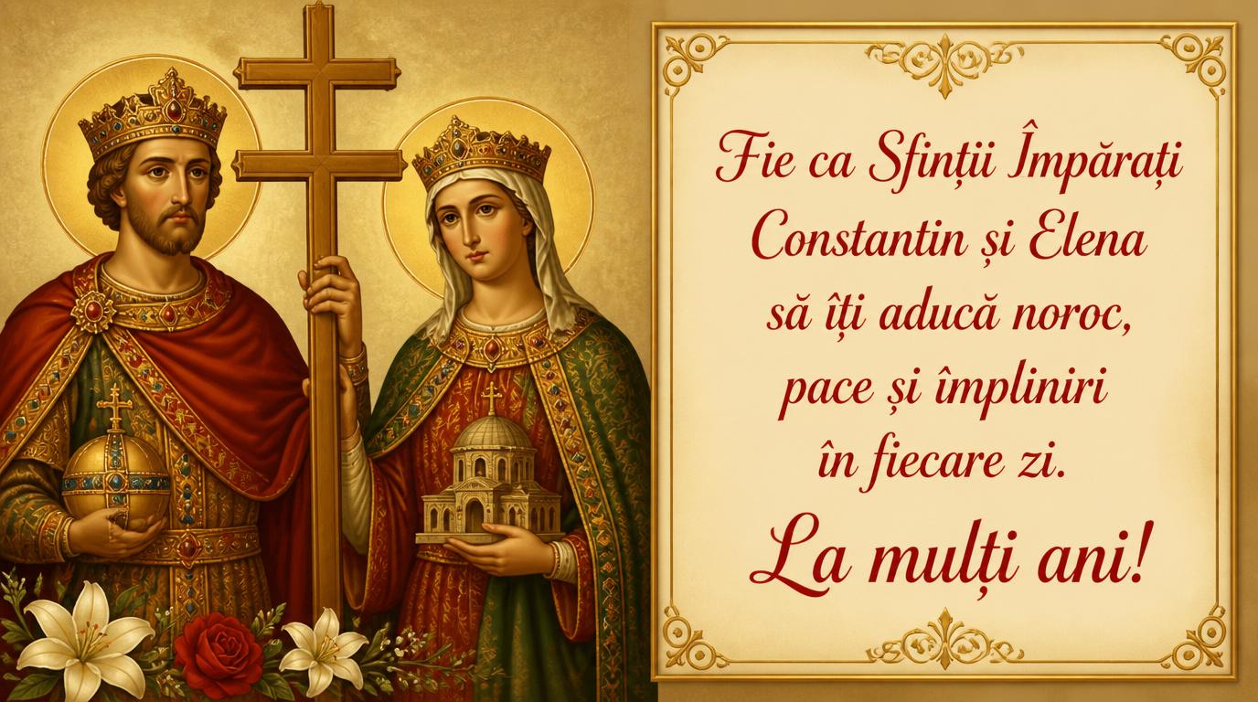 La multi ani Constantin si Elena!