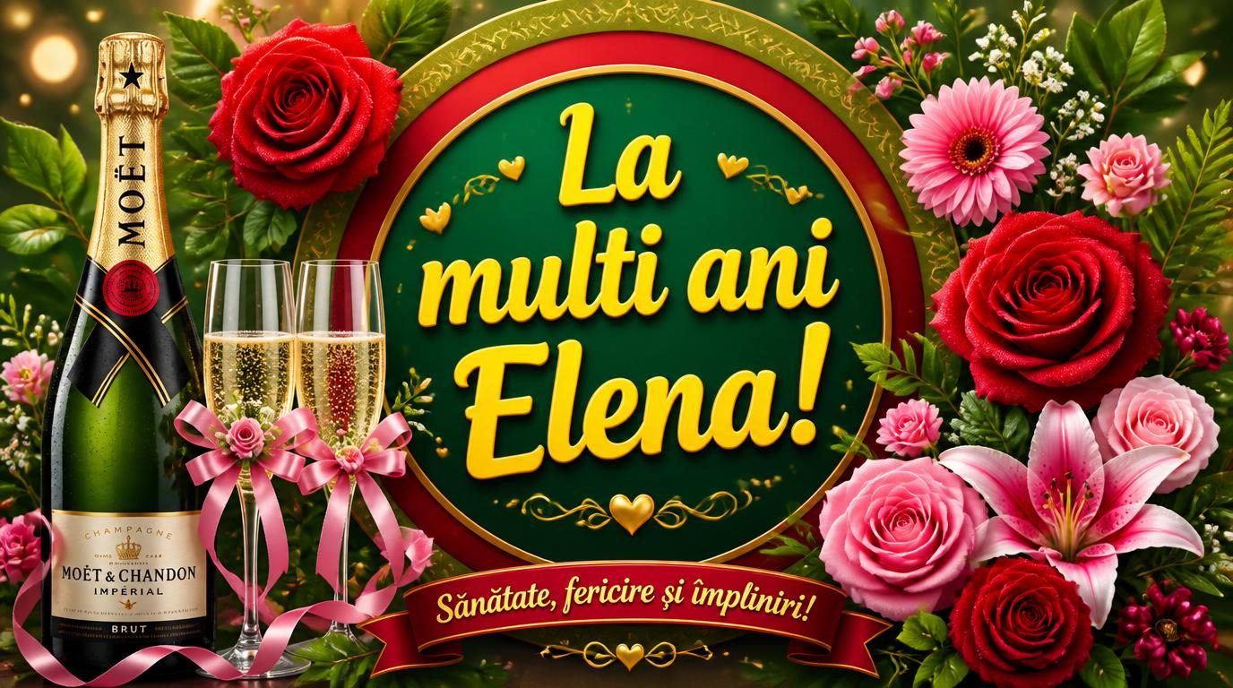 La multi ani Elena!