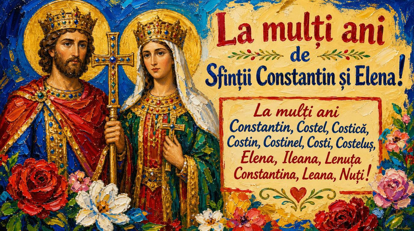 La multi ani Constantin si Elena!