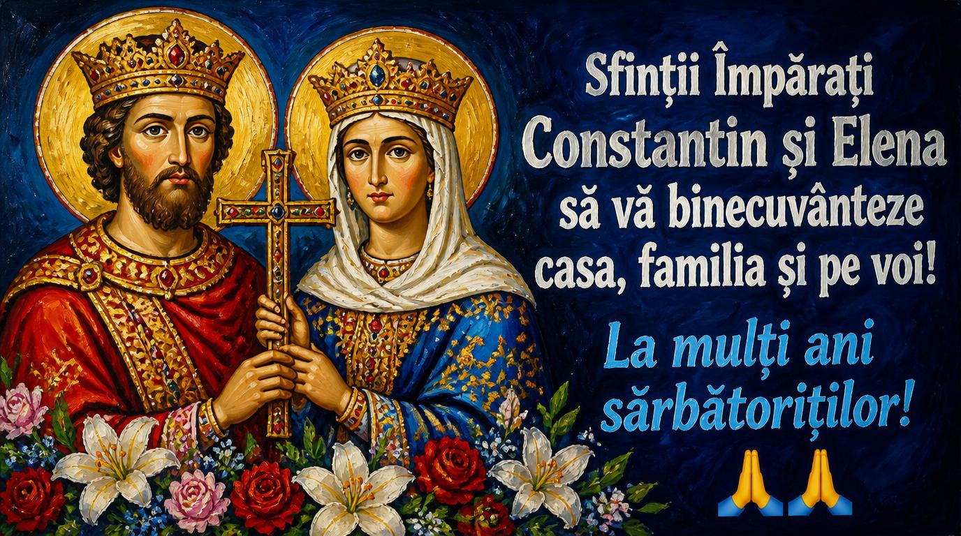 La multi ani Constantin si Elena!